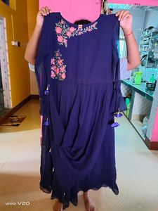 Beautiful Navy Blue 💙 Colour Gown