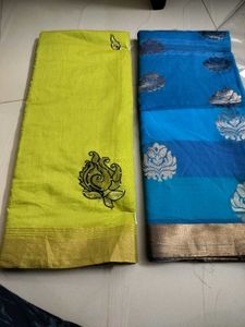 Combo Of 2 New Unused Beautiful Saree