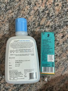 Cetaphil Cleanser (125ml) + Free Anti Acne Serum