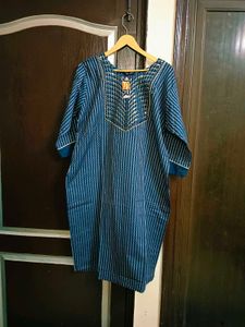 Brand New 3 Piece Kurta Set With Handloom Dupatta