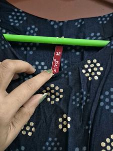 Blue Long Kurta