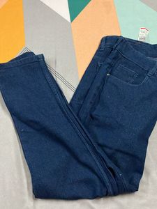 Dark Blue Denim Jeans 34