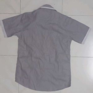 Men&#39;s Casual Shirt - Purple-Lavender Short Sleeve