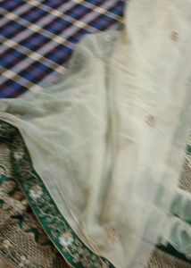 Green Embroidered Lehenga Choli