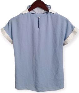 Light Blue Sailor Collar Blouse (Woman)