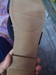 Stylish Black Strap Sandals