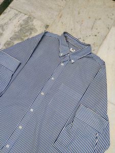 UNIQLO Y2K AESTHETIC TRENDING Striped  Shirt