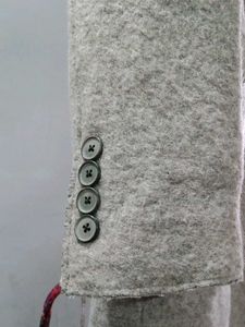 Stylish Grey Overcoat