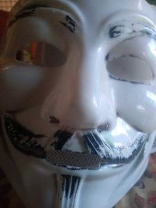 White hacker Mask