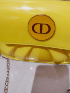 Yellow Crossbody Bag