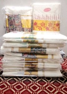 Kerala Kasavu Saree