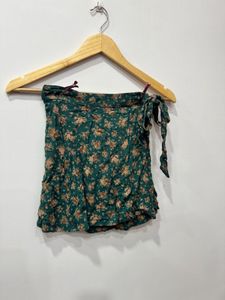 Mini Wrap On Skirt