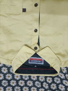 Casual Yellow Shirt
