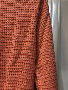 Zudio Orange Knit Sweater (S)