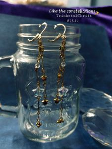 Star Dangle Earrings