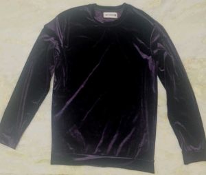 Velvet Sweat Shirt
