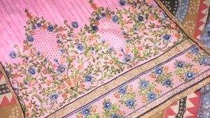 Pink Embroidered Salwar Kameez
