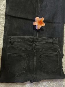 Dark Gray Denim Jeans