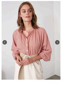 Gingham Red Checked Shirt