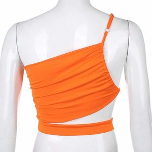 Orange Crop Top