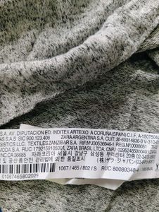 ZARA New With Tag Baggy Top