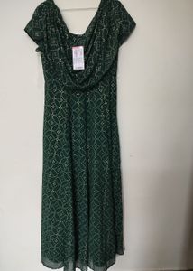 Indya Green Maxi Dress