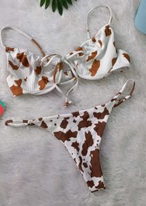 SHEIN Moo-moo 🐄 Prints Cutest Bikini Set 👙