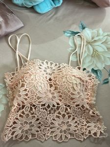 Pink Brallete Top