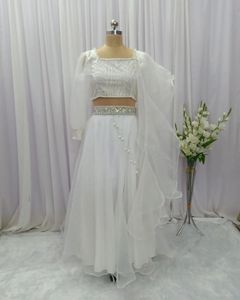Handmade Organza Lehenga Choli Set