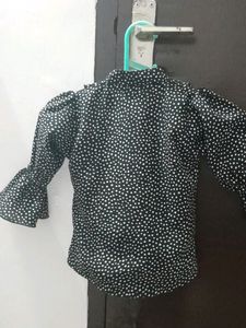 Polka Dot Shirt for kids girls