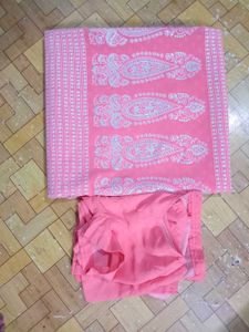 Gorgeous Gajri Kota Doria Saree