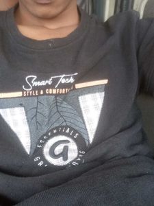 Black T-Shirt with Design