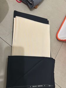 Royal A Fabric - Black &amp; Striped