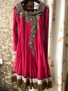 Party Wear Heavy Work Anarkali Suit For Women