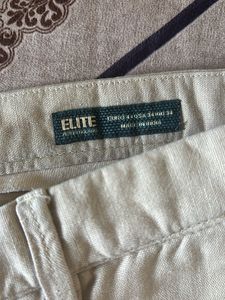 Men&#39;s Beige Casual Pants