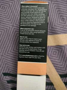 Derma Co Sunscreen SPF 60