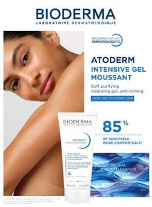 Sealed Bioderma Atoderm intensive gel moussant