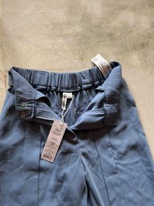 Forever New Stylish Blue Belted Trousers