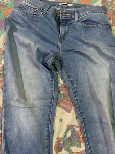 Light Wash Denim Jeans