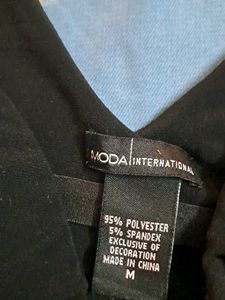Padded   Moda  International  Top Come Dress