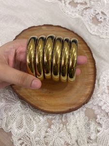 Pintresty Golden Bangles