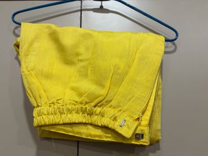 Yellow Embroidered Kurta Set