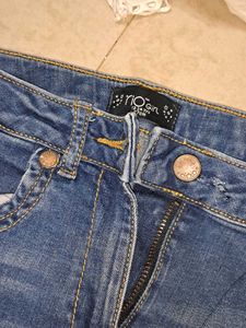 White Eyelet Top &amp; Denim Shorts