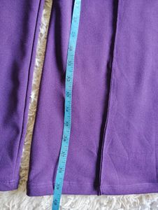 Highwaist Purple Palazzo