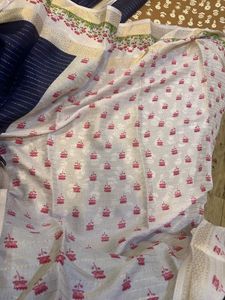 Elegant Floral Print Saree