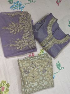 Elegant Purple Kurta Set New