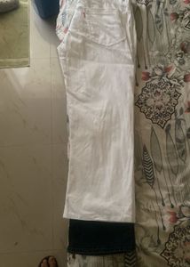 Stylish White Men&#39;s Jeans