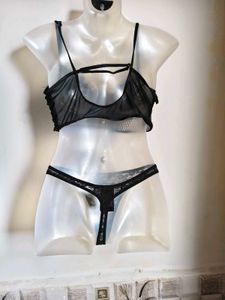 36"-38"Lace Lingerie Set