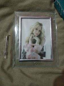 Glass photo frame