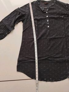 Black Cotton Tunic
